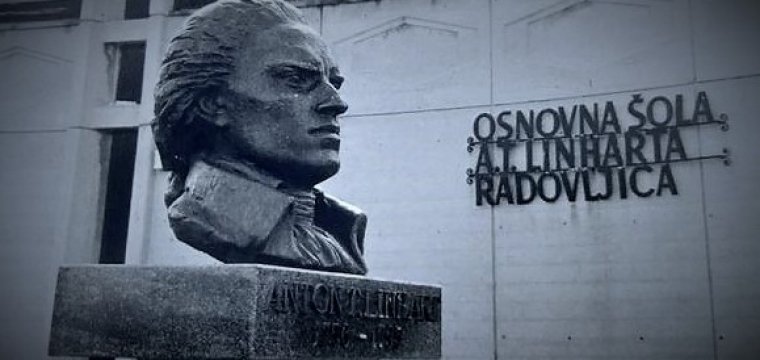 Ukraden kip Antona Tomaža Linharta