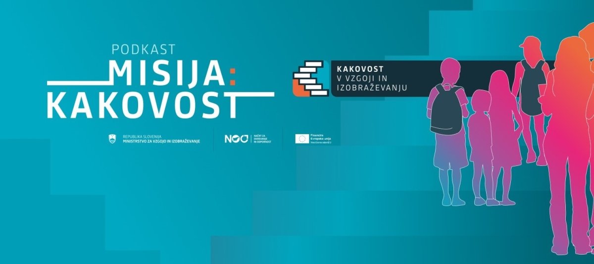 Prisluhnite podkastu Misija: kakovost (Sistematično do bralne pismenosti)