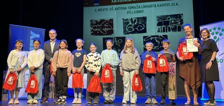 Tretje mesto v projektu Misija: Zeleni koraki 2025/2026